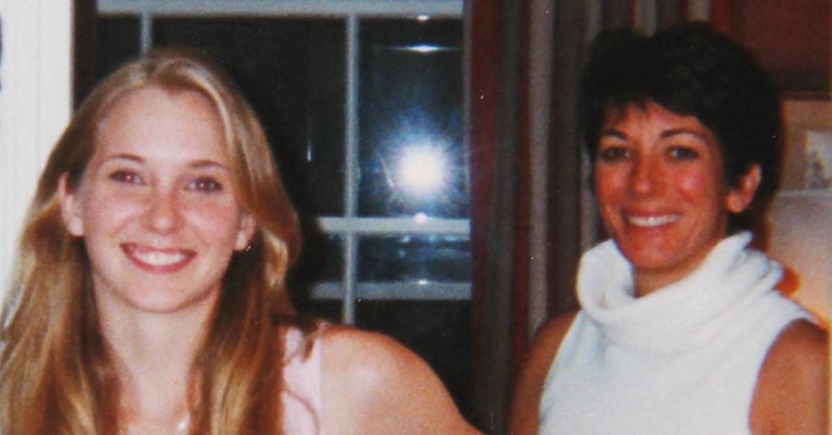 Photo of Virginia Giuffre, Ghislaine Maxwell
