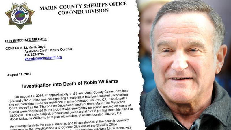 //robin williams marin county sherrif coroner report pp sl