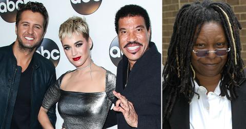 american idol katy lionel luke boycotting view whoopi goldberg