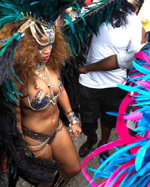 //almost nude rihanna celebrates crop over barbados