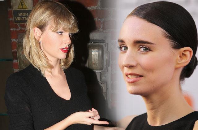 //rooney mara taylor swift squad snub pp