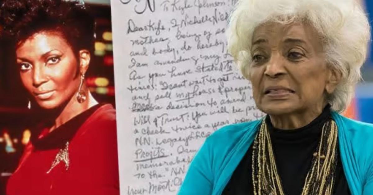 Nichelle Nichols Hand-Wrote Will CUTTING Son Out Of $10 Million Estate