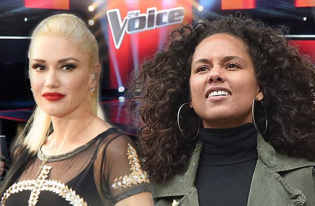 //Voice Alicia Keys Gwen Stefani Feud Backstage pp