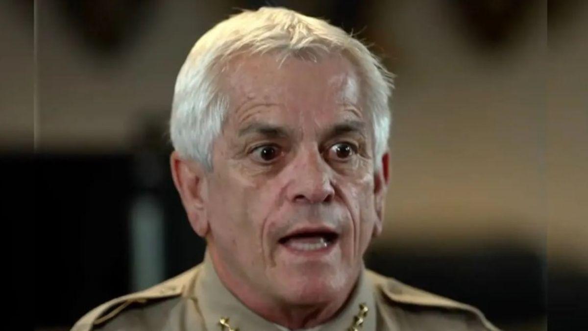 Sheriff Chris Nanos has been accused of fumbling the investigation into Nancy Guthrie's disappearance.