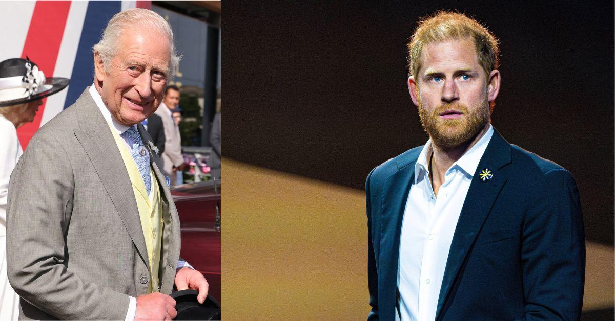 Photo of King Charles, Prince Harry