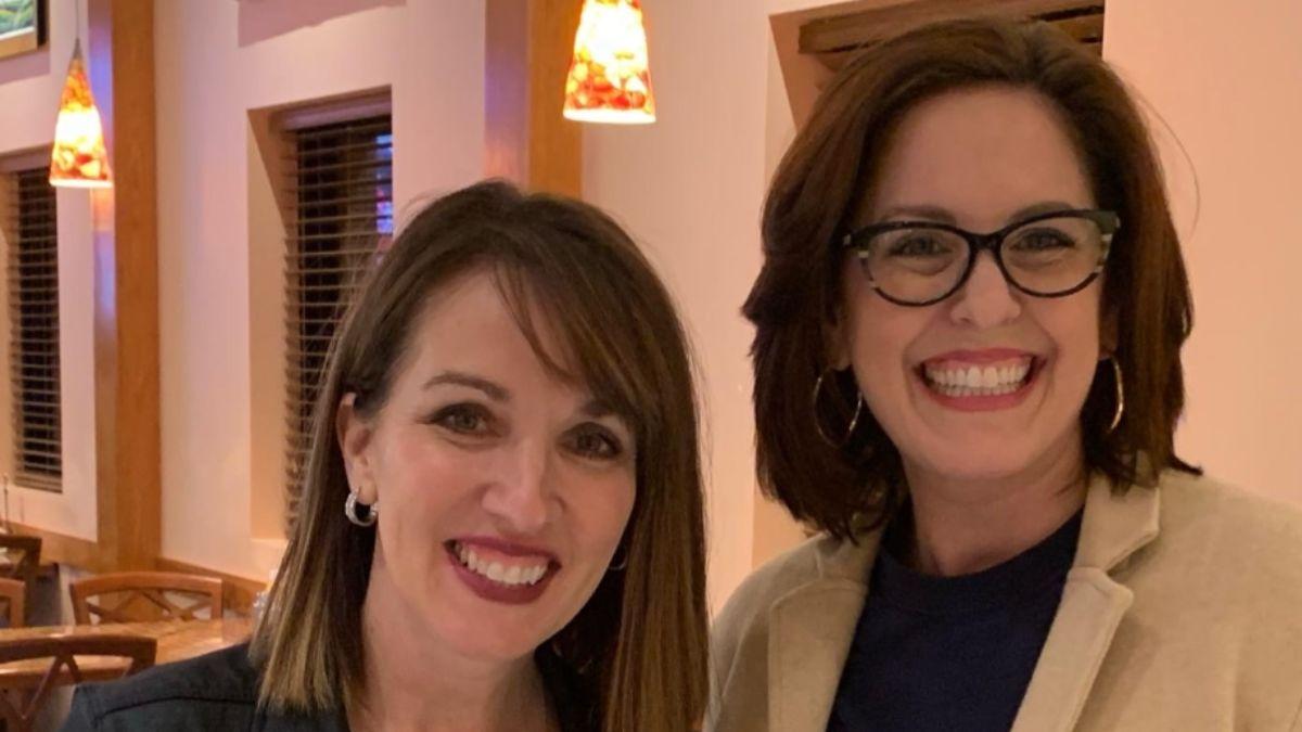A photo of Tina Descovich and Tiffany Justice