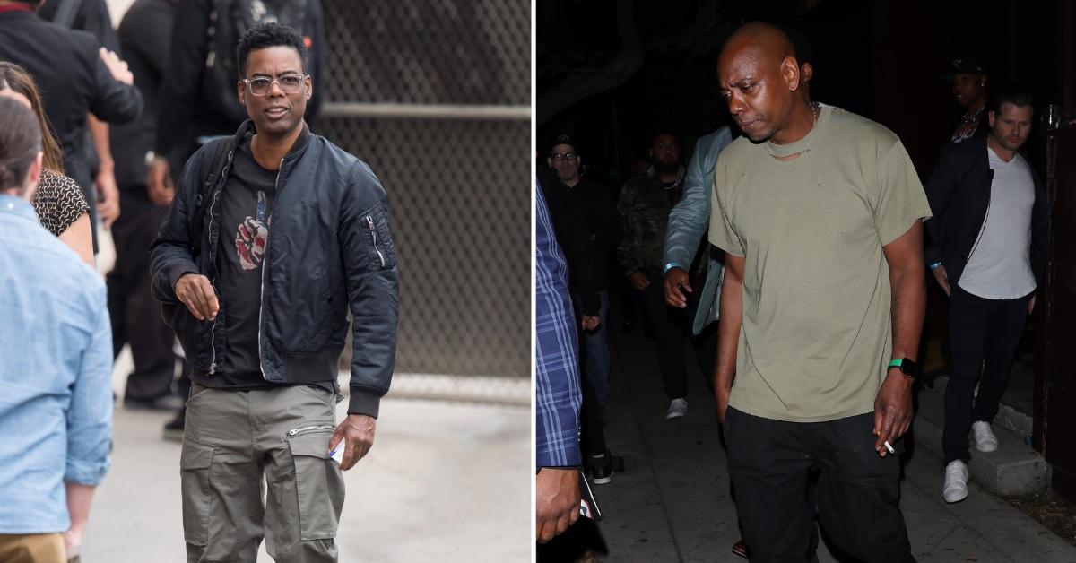 chris rock makes will smith joke after dave chappelle gets attacked