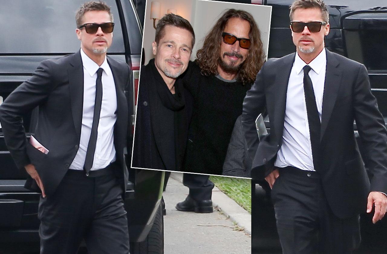 Brad Pitt Chris Cornell Funeral Suicide Death