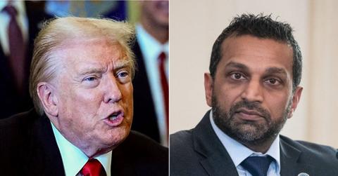 picture of Donald Trump and Kash Patel