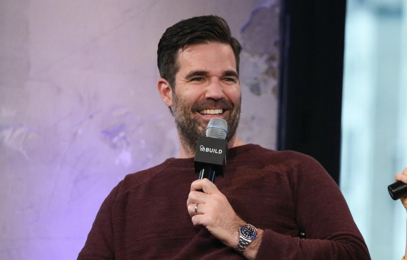 Rob Delaney attended the AOL Build Speaker Series to discuss "Catastrophe" Season 2 at AOL Studios In New York on April 6, 2016 in New York City.