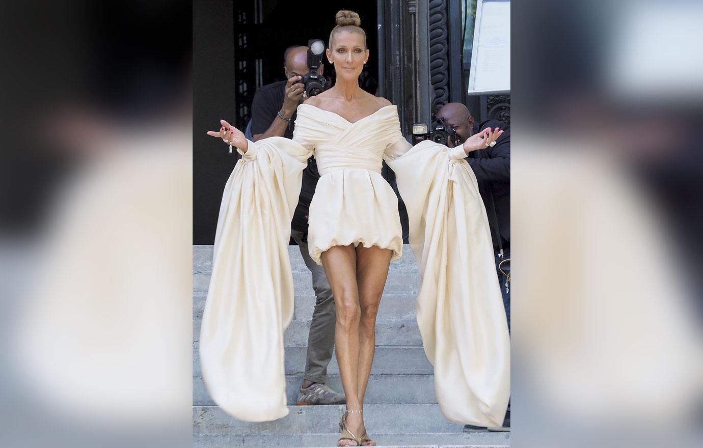 Celine Dion Suffers Wardrobe Malfunction Scary Skinny