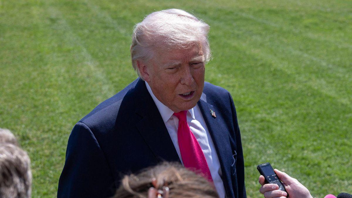 image of The dispute comes after Trump previously lashed out at multiple media personalities in a single post.