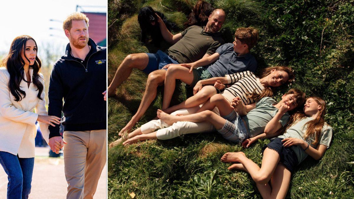 Photo of Meghan Markle, Prince Harry, Wales family