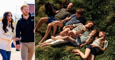 Photo of Meghan Markle, Prince Harry, Wales family