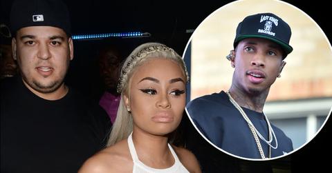 Rob Kardashian Blac Chyna Ban Tyga
