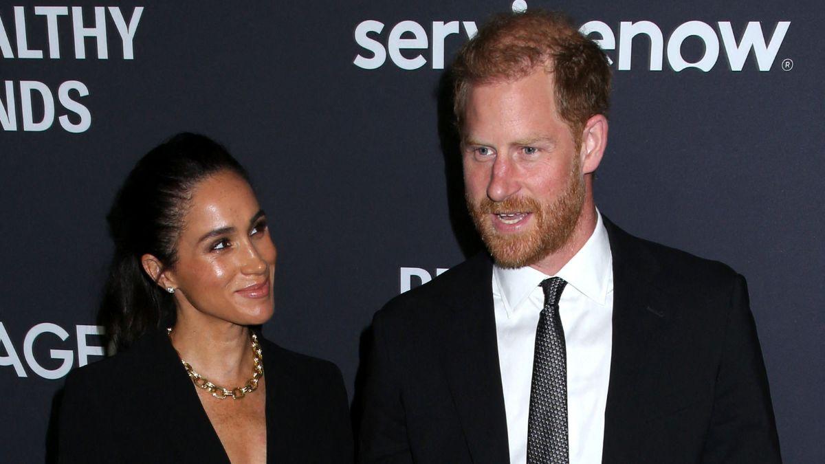picture of Prince Harry and Meghan Markle