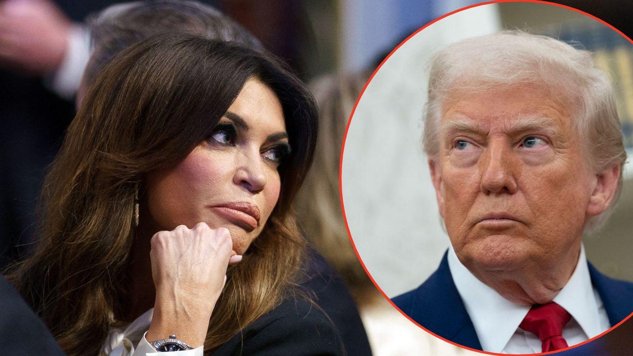Photo of Kimberly Guilfoyle, Donald Trump