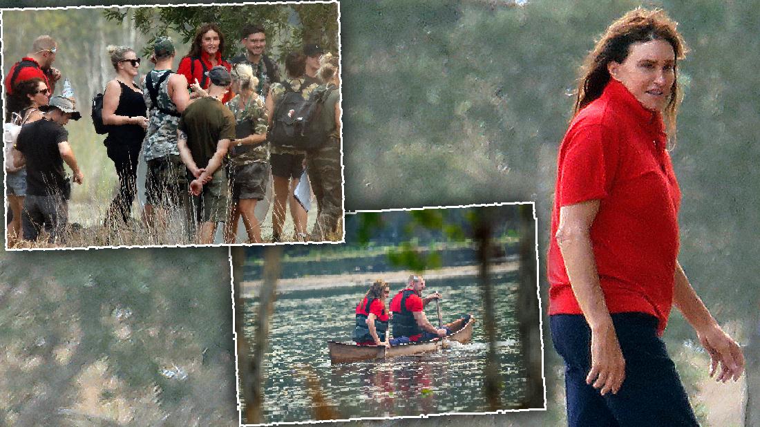 Caitlyn Jenner Shoots I'm A Celebrity