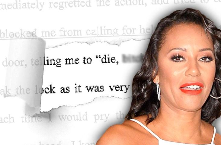 //mel b suicide confession overdose husband abuse pp