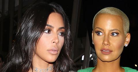 Kim Kardashian Amber Rose Feud
