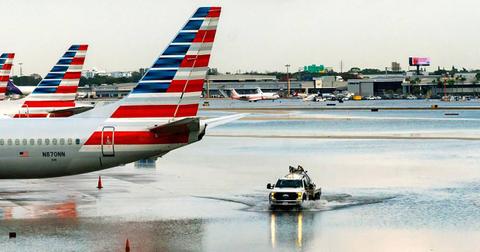 american airlines flight turns around farts jpg