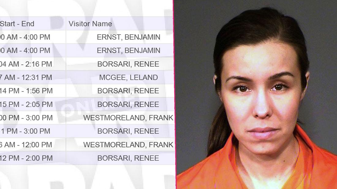 Jodi Arias’ Secret Prison Visits With Boyfriend Exposed