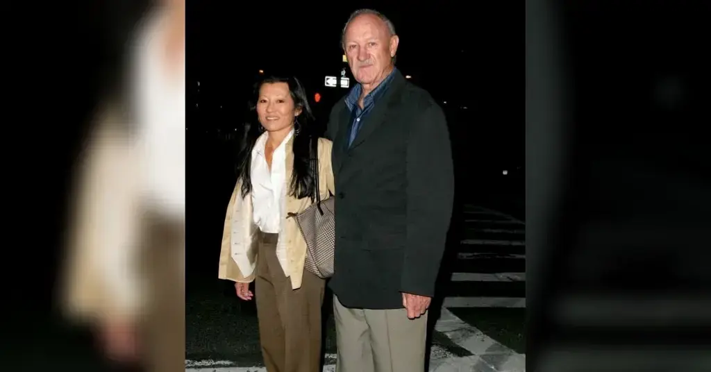 Photo of Betsy Arakawa and Gene Hackman