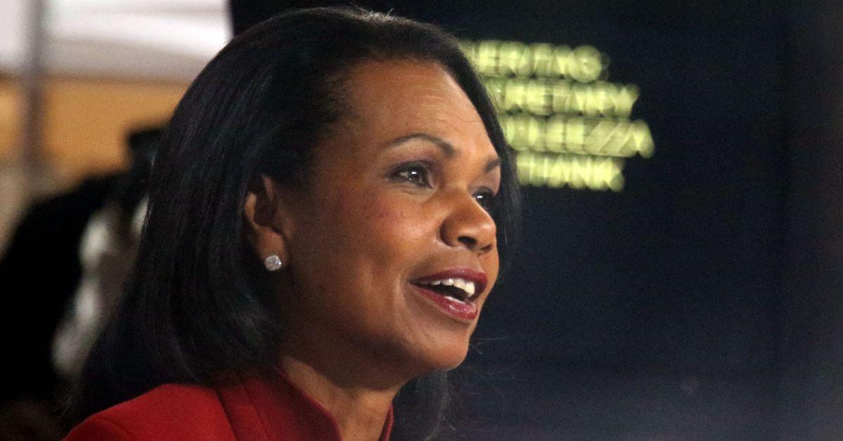 Condoleezza Rice remembered Cheney as a leader defined by 'integrity' and service to the nation.