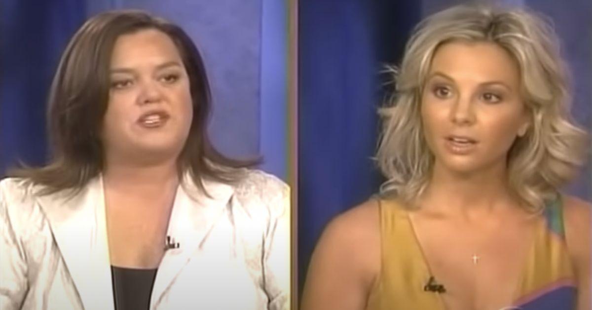 Photo of Rosie O'Donnell and Elisabeth Hasselbeck