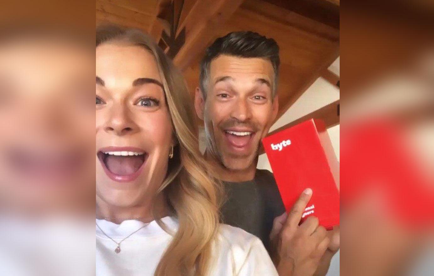 LeAnn Rimes and husband Eddie Cibrian spent the weekend in Los Angeles promoting byte.