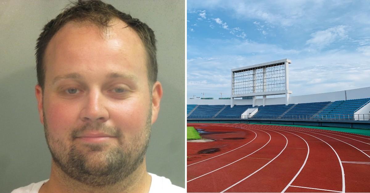 josh duggar track field pp