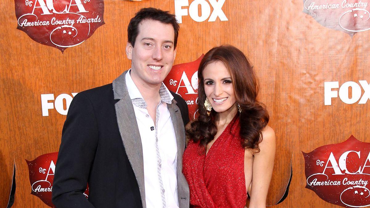 Photo of Kyle Busch, Samantha Busch