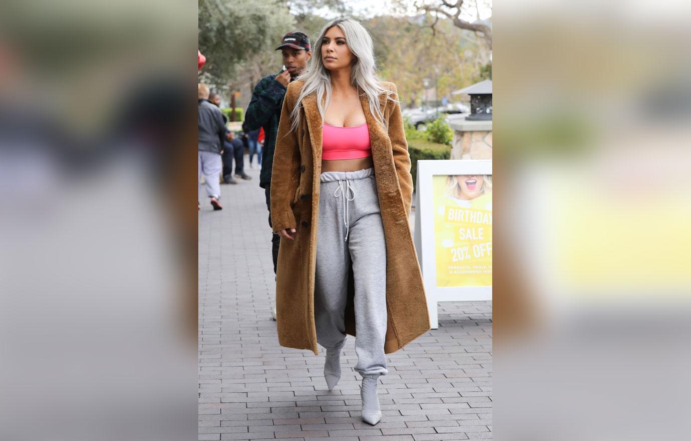 //Kim Kardashian Valentines Outfit Kanye