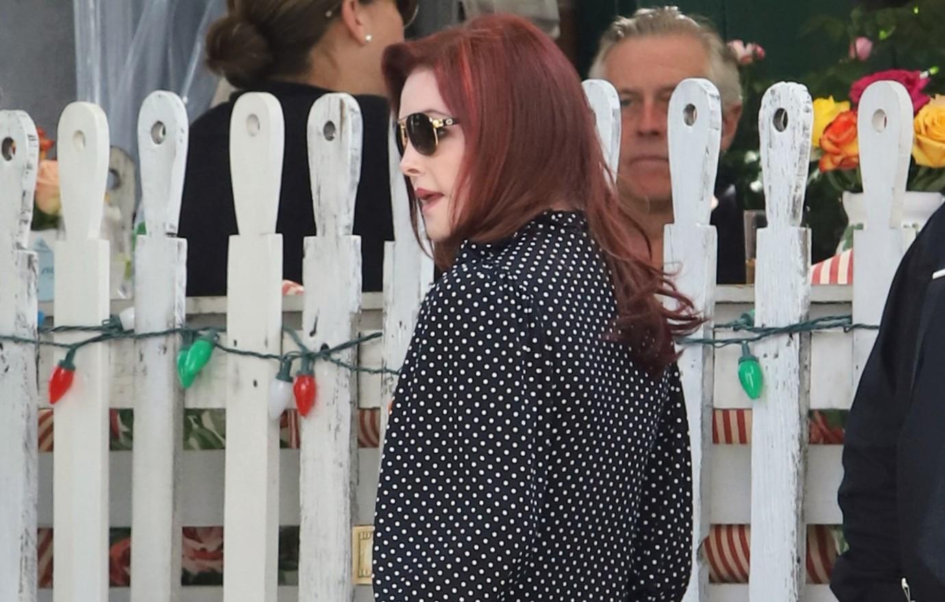 Priscilla Presley Spotted Leaving Salon As Lisa Marie Will Drama Rages On