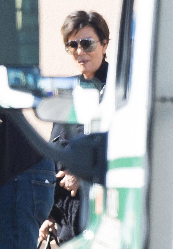 Lamar Odom Hospitalized -- Kim Kardashian Kris Jenner Arrives At Sunrise Hospital In Las Vegas