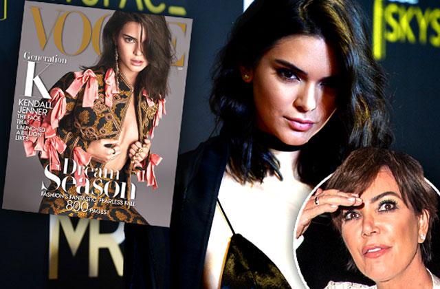 //kendall jenner vogue cover caitlyn jenner transition mom kris liar pp