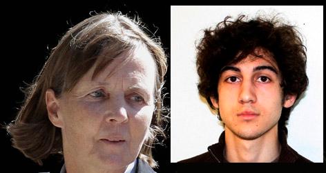 //judy clarke dzhokhar tsarnaev square ap