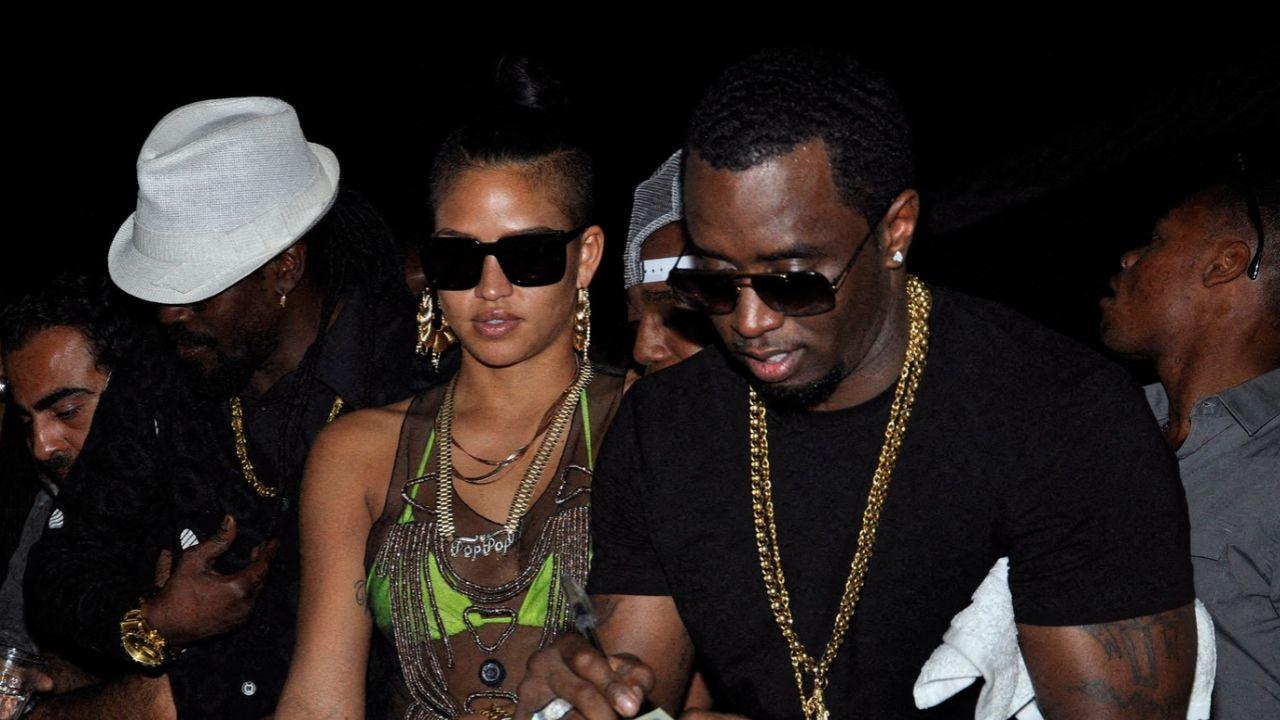 A photo of Cassie Ventura and Sean Combs