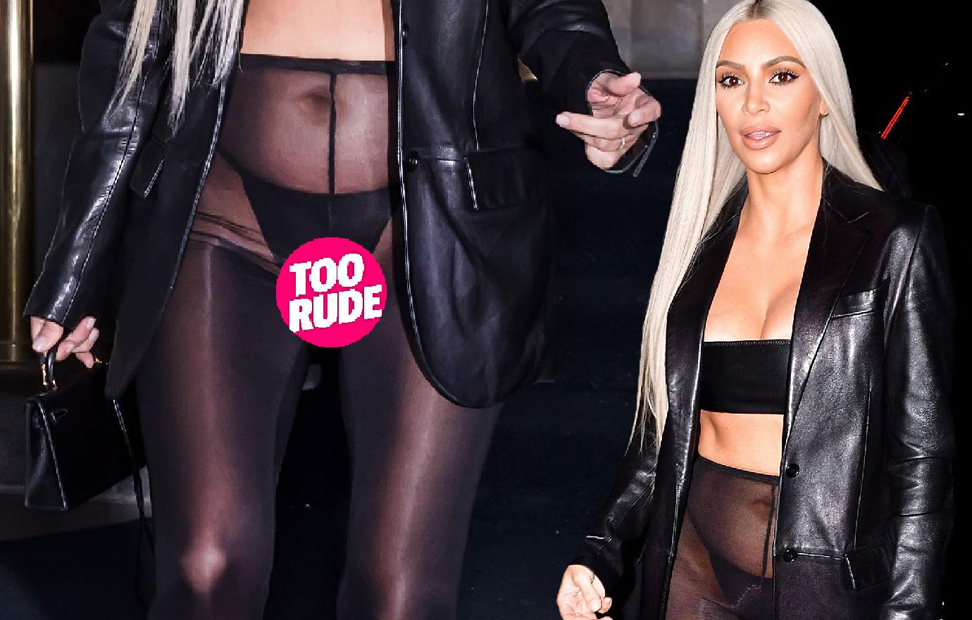 Too Hot! Popular Celebrity Shows Off Famous Curves Wearing See-through  Leggings (Photos)