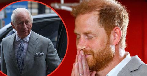 Photo of King Charles and Prince Harry