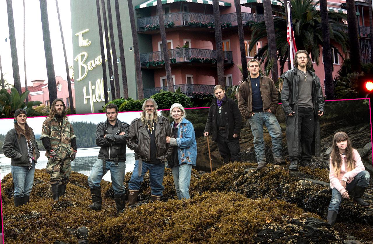 //Alaskan Bush People Location Beverly Hills Hotel pp