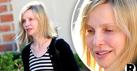 Calista Flockheart no make up