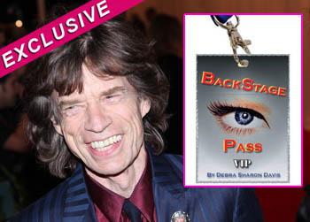 //mick jagger book prostitutes backstage