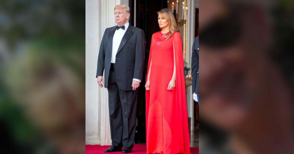 Photo of Donald and Melania Trump