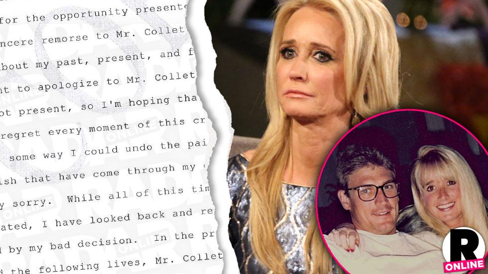 Kim Richards’ Former Fiance’s Killer Apologizes In Open Letter