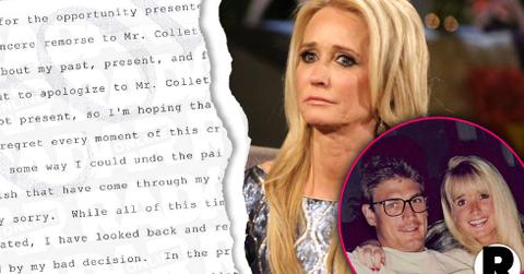 Kim Richards’ Former Fiance’s Killer Apologizes In Open Letter