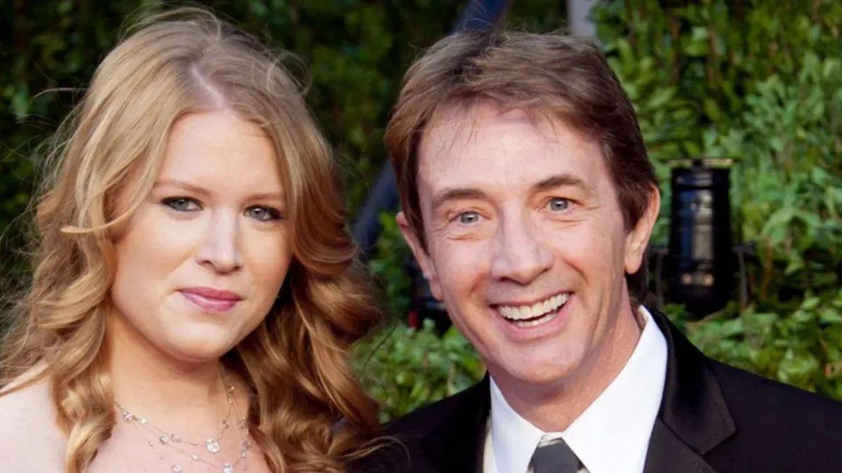 Photo of Martin Short and daughter Katherine 