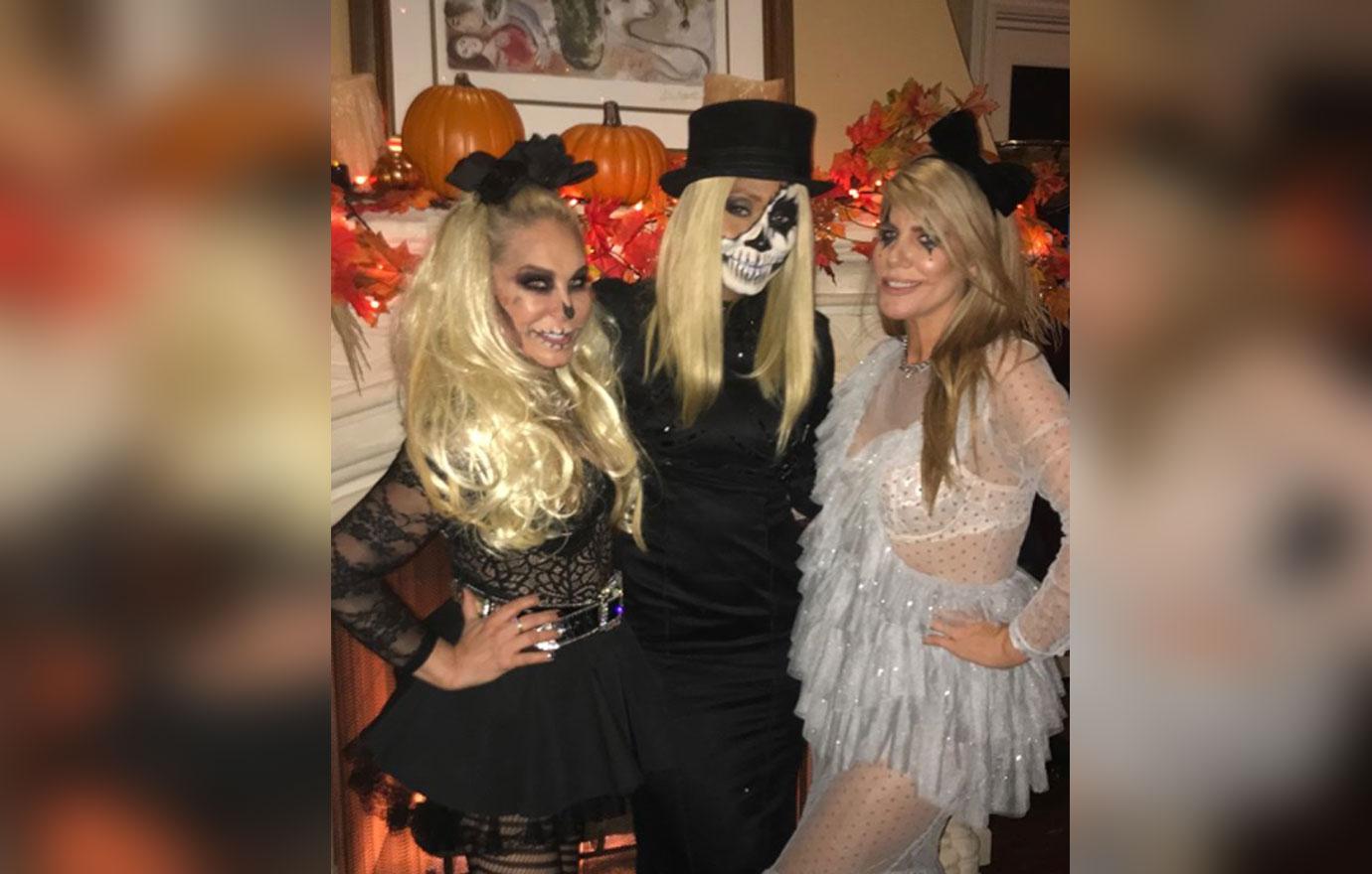 Halloween Celeb Costumes RHOBH Bash