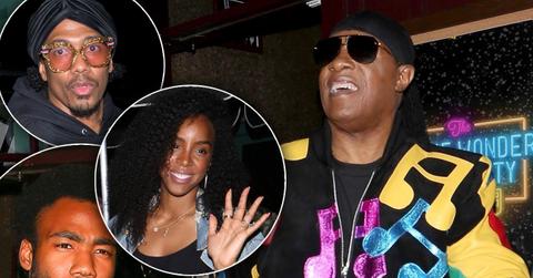 Stevie Wonder Party Joel Benji Madden Guests