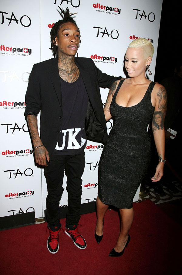 //Amber Rose and wiz khalifa